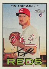 2016 Topps Heritage High Number - #687 Tim Adleman