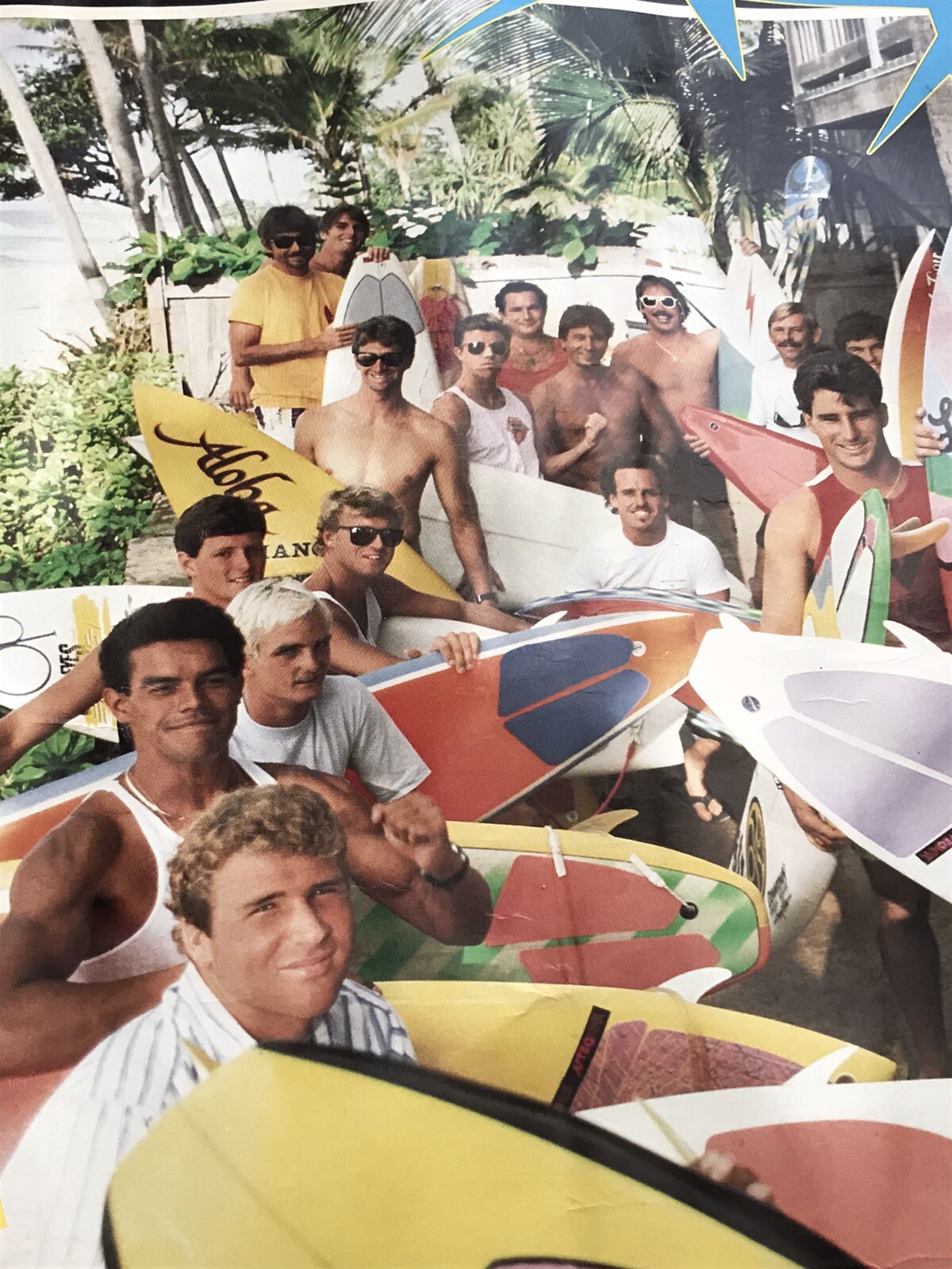 TEAM ASTRODECK VINTAGE 85-86 ASTROBOYZ TEAM RIDERS POSTER GERRY LOPEZ ...