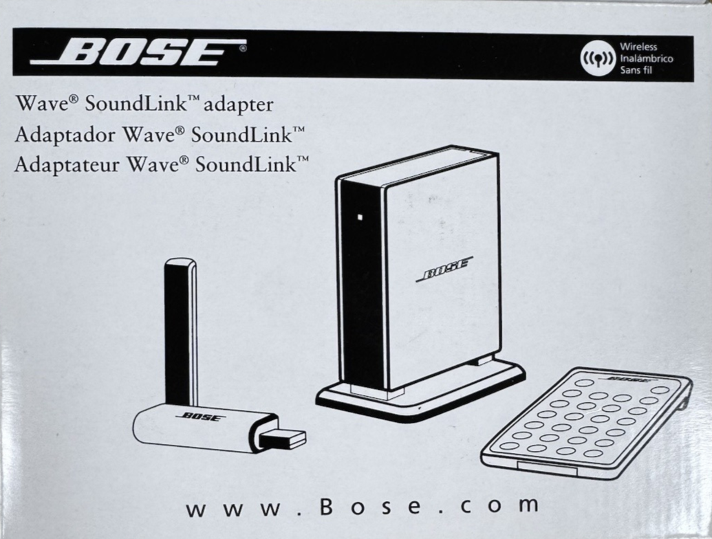 ボーズ BOSE Wave SoundLink Adapter BOSE WAVE SOUNDLINK ADAPTER - NEW IN BOX | eBay