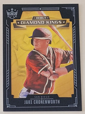 2021 Diamond Kings Debut Diamond Kings Blue Frame #23 Jake Cronenworth Padres