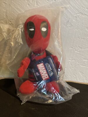 Marvel DEADPOOL Red 7'' Plush Figure - Nerd Block **NWT  Sealed In Bag MCU