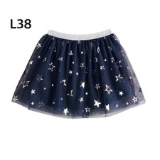 NWT Jumping Beans Stars Print Scooter Skort Navy Silver Size 6X