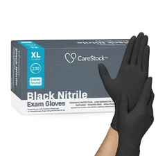 CareStock Nitrile Exam Glove Standard Cuff Length X-LARGE CS2778 230 per Box