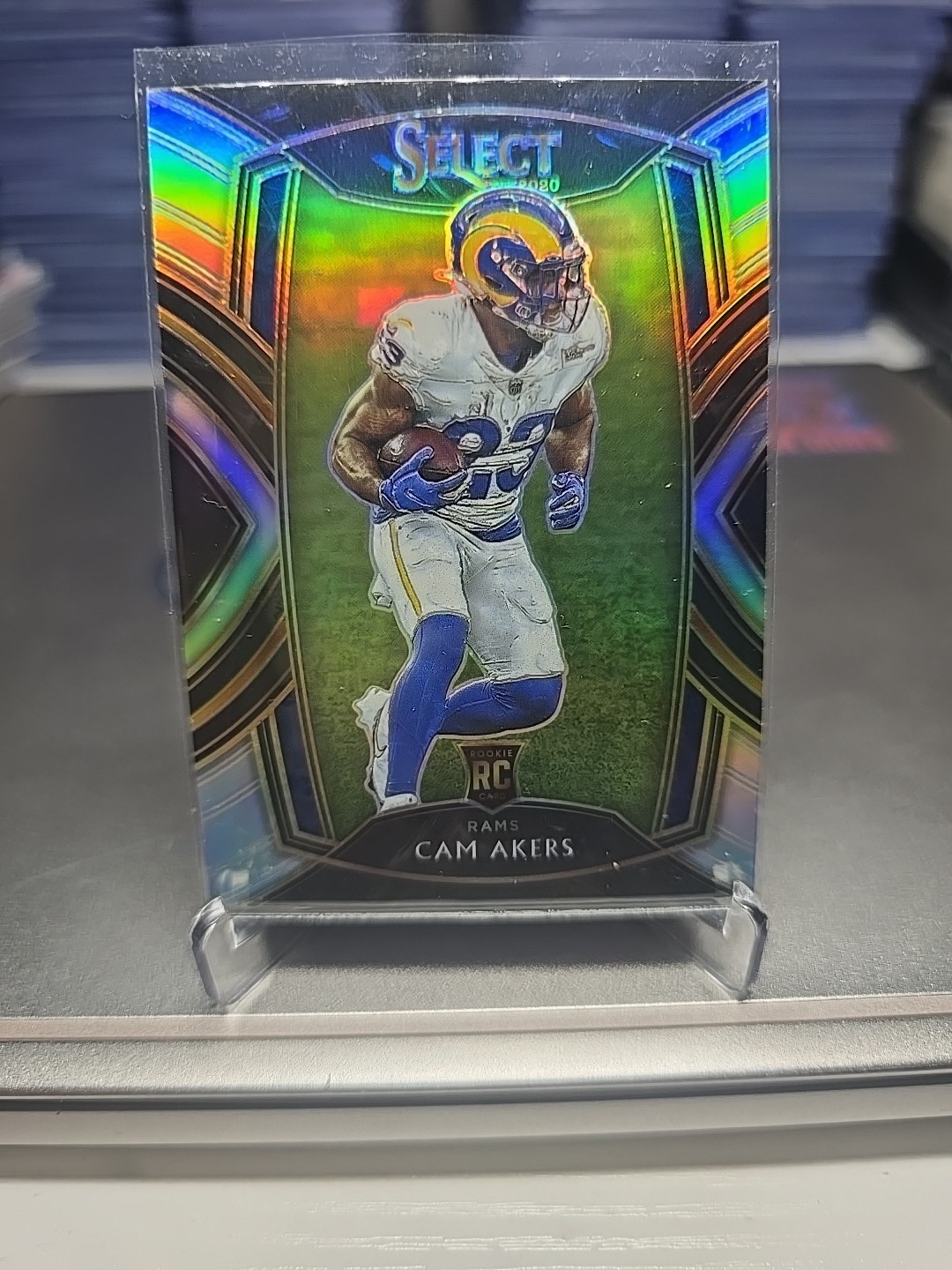 2020 Panini Select - Club Level Cam Akers #255 Silver Prizm (RC)