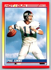 1990 Score #314 Phil Simms