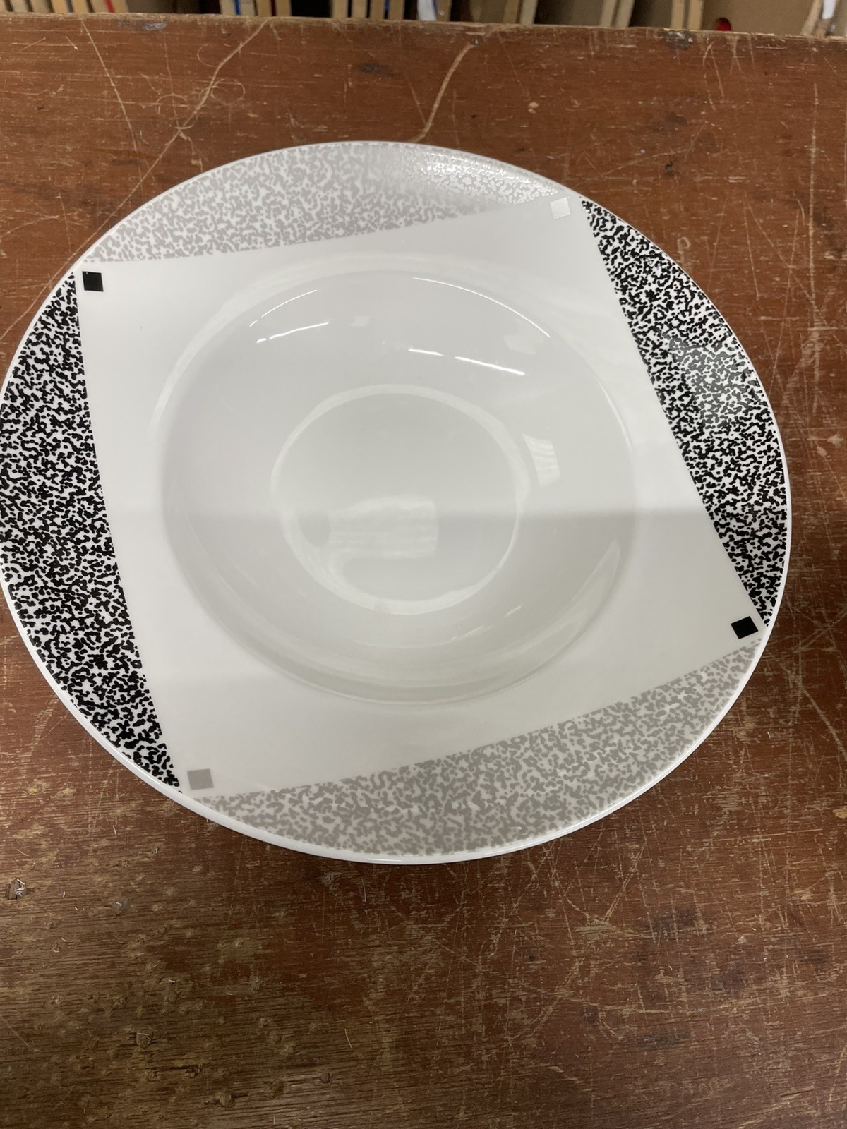 Steelite Jugendstil Schale 30 cm Keramik Schüssel Set Geschirr 4 Stück