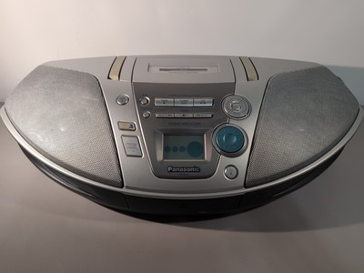 Panasonic RX-ES20 CD/Radio/Cassette Boombox for sale online