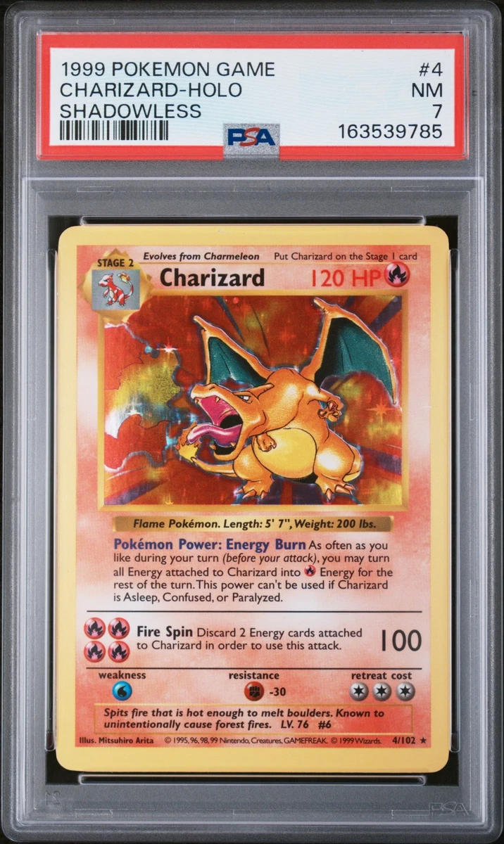 Shadowless Pokémon Charizard Individual Cards for sale - eBay
