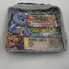 Ty Beanie Babies Clubby II Platinum Club Case Set w Coin Cards