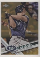 2017 Topps Chrome Gold Wave Refractor 32/50 Kyle Seager #118 qf6