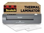 NEW Scotch TL901X Thermal Laminator w/ 2 Letter Size Pouches In Box