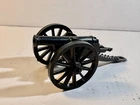 Marx reissue Blue & Gray Civil War non firing black plastic cannon.