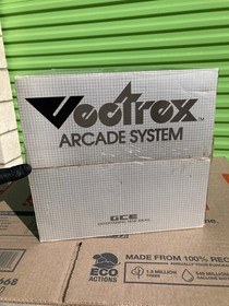 GCE Vectrex Arcade System Game Console Complete With Box Tested And Working