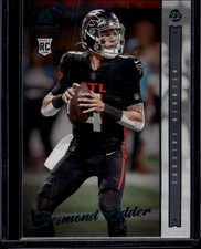 2022 Panini Chronicles Luminance Update Teal #202 Desmond Ridder Falcons