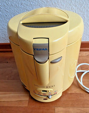 TEFAL FRITTEUSE SUPER CLASSIC 1000 in gelb, Retro Klassiker Gerät!