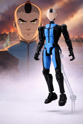 3D Printed Mohawk Invincible Season 4 Action Figure - 1/12 Scale Villain Mark G