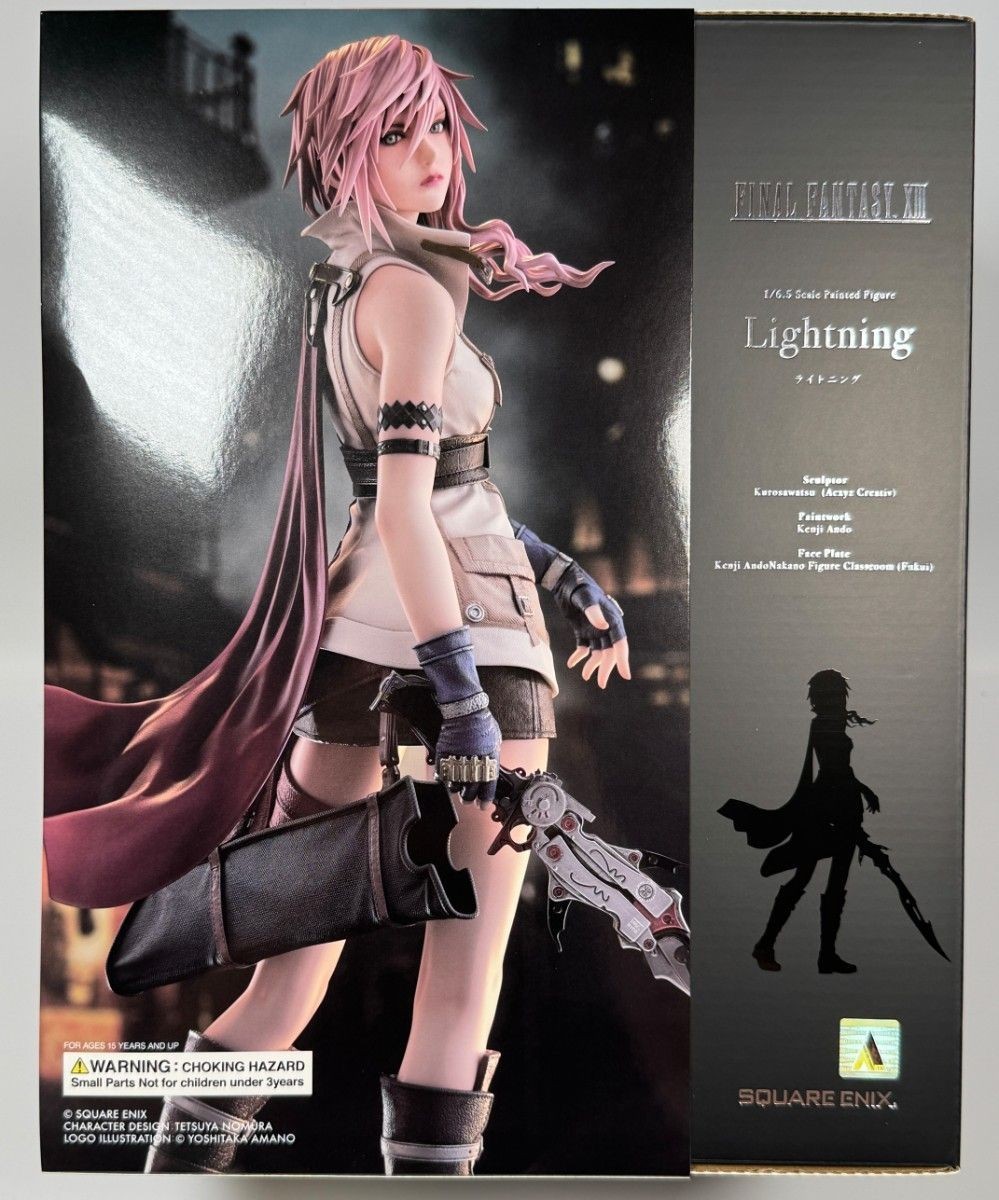 Final Fantasy XIII Lightning 1/6.5 Scale Figure SQUARE ENIX × GOOD