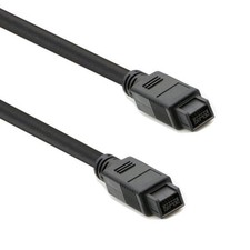 FireWire 800 Cable IEEE 1394b 9 Pin To 9 Pin Male To Male Data Cord 6FT PC