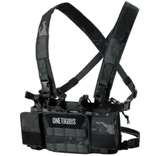 ONETIGRIS MOLLE Chest Rig Tactical Dangler Utility Pouch for Hunting