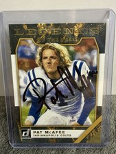 Pat McAfee Signed Card 2019 Donruss Legends of the Fall #LF-4 Indianapolis Colts