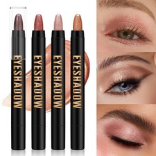 3Pcs Eyeshadow Stick Makeup Pen Contouring Stick Highlighters Waterproof