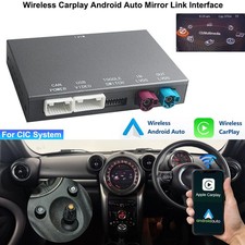 Wireless Carplay Android Auto Airplay For BMW Mini Countryman Cooper CIC System