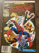 Web of Spider-man #50 Marvel 1989 VF+ 8.5 Silver Sable Sandman Prowler Puma