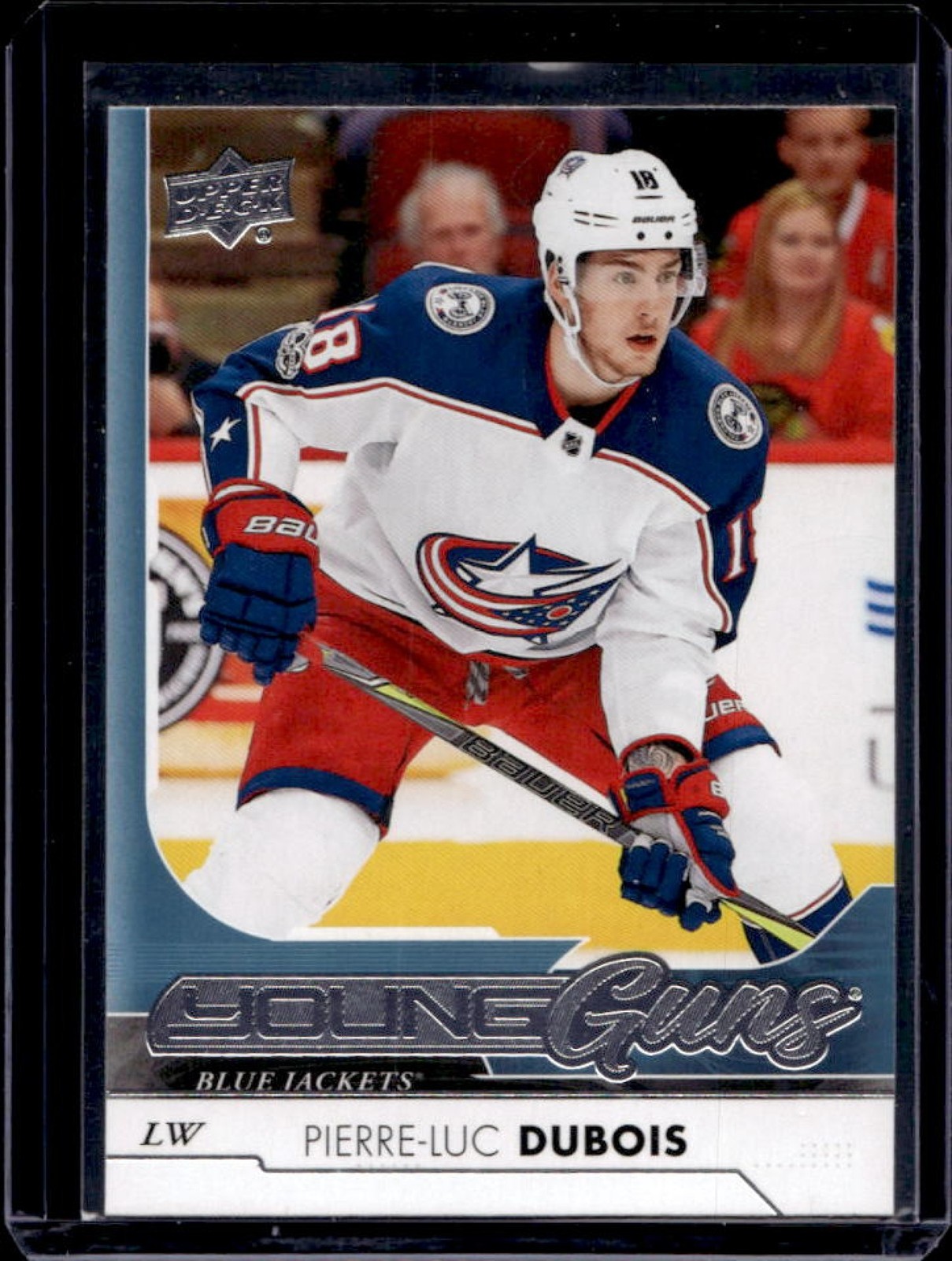 2017-18 Upper Deck Pierre-Luc Dubois Rookie Young Guns RC #204 Blue Jackets