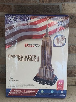 3D Puzzle Empire State Building CubicFun New in Sealed Box