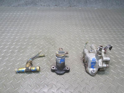 #ad #ad 82 83 DATSUN 280ZX S130 TURBO THERMOSTAT W PRESSURE REGULATOR amp; OUTLET SET OEM $219.75