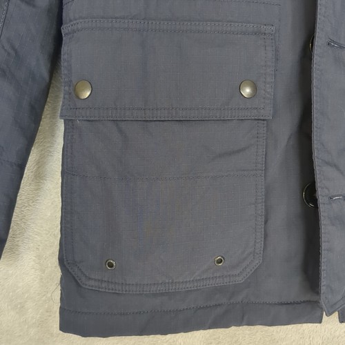 J Crew Highland Skye Jacket Primaloft Men XS Blue Corduroy Collar Barn Chore - Picture 4 of 19