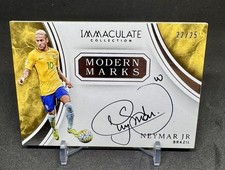 2017 Panini Immaculate Soccer - Modern Marks Neymar Jr Autograph /25 Brazil