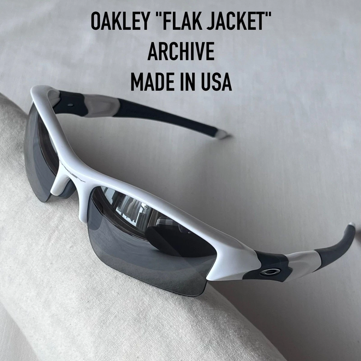 Oakley Flak Jacket Sunglasses for Men for sale - eBay