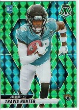 2025 Panini Mosaic Travis Hunter #301 Green RC