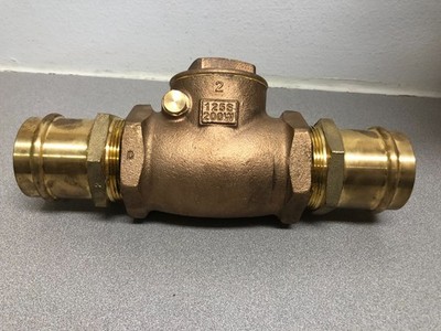 Milwaukee Valve ULTRAPRESS 509-P2-200 509 P2 Horizontal Swing Check Valve, 2 in