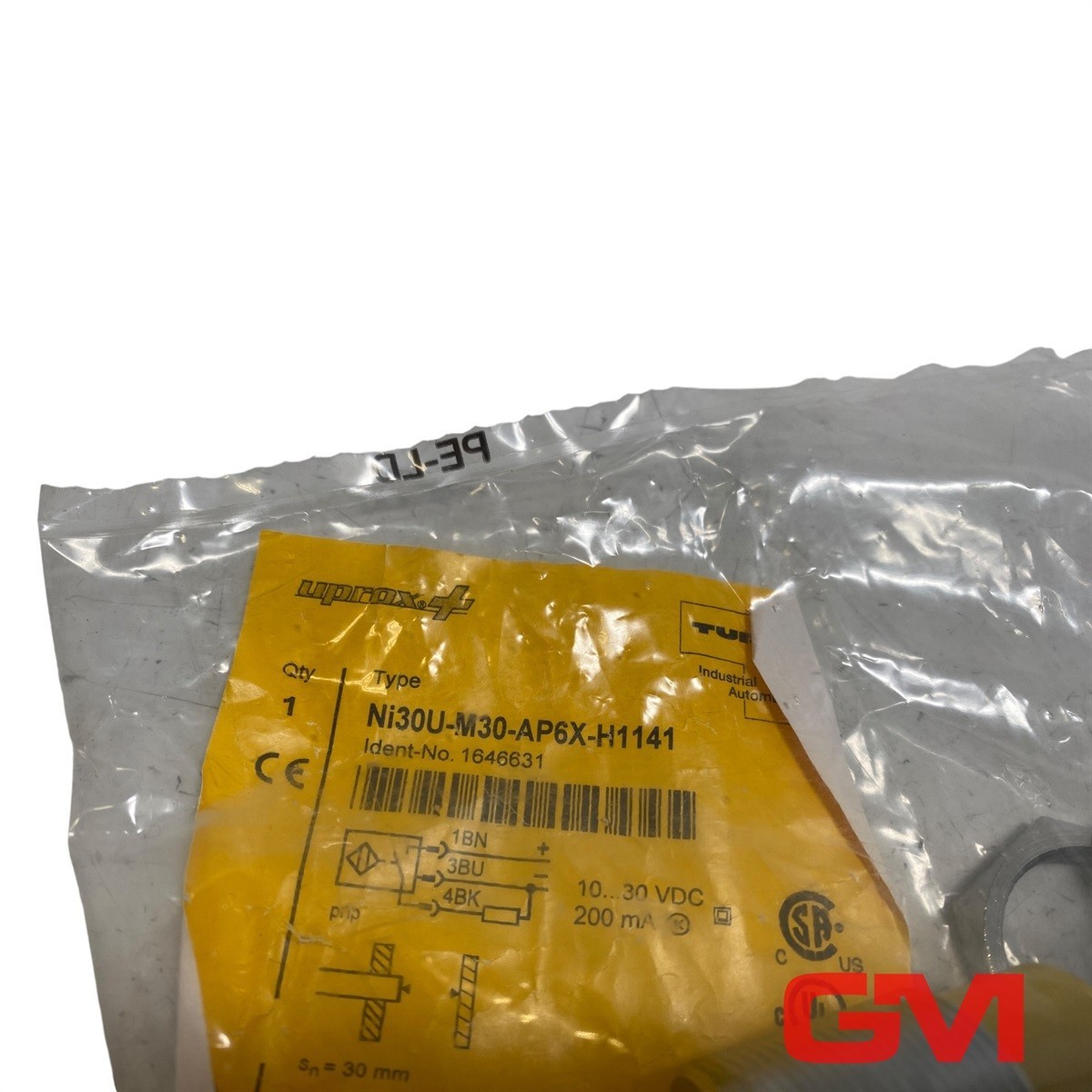 Turck Inductive Sensor NI30U-M30-AP6X-H1141 Inductive Sensor 1646631