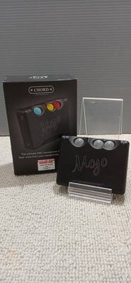 CHORD MOJO Electronics portable amplifier Black with box cable Operation Tested