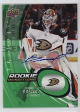 2022-23 Upper Deck Trilogy Rookie Renditions 32/99 Lukas Dostal #RR-21 Auto 1cf2