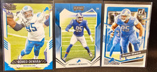 Romeo Okwara Detroit Lions lot of 3 Football Cards