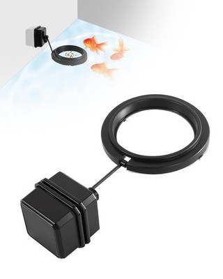 Magnetic Fish Feeding Ring with Cleaning Brush for Aquarium, Strong Magnet Fi...
