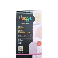 Happy Planner 2025-2026 Value Pack Peony  Sky 594 Pcs New