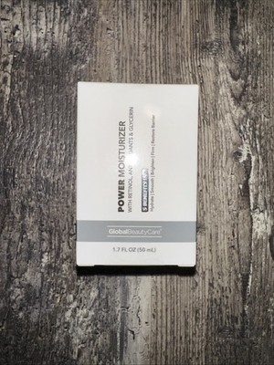 Global Beauty Power Moisturizer-Retinol-Hydrate/Smooth/Brighten/Restore 1.7oz