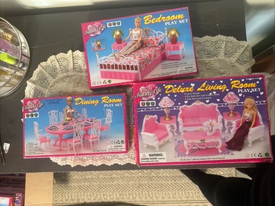 My Fancy Life Living Room , Bedroom , Dining Room doll house furniture Sets
