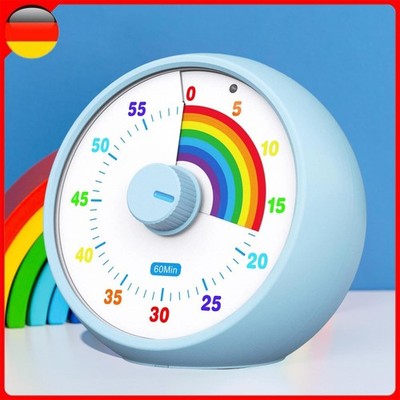 Visueller Timer Countdown Kinder Erwachsene Schule 60 Minuten Konzentration NEU