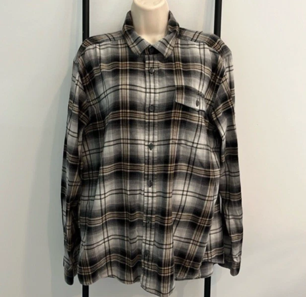 Patagonia Mens Size L Plaid Flannel Long Sleeve Button Shirt Outdoor Hiking
Opens in a new window or