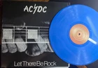 AC/DC Let There Be Rock 12" Vinyl LP Record 1977 Albert Blue