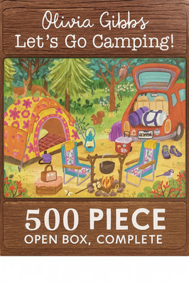 Olivia Gibbs  Let s Go Camping  Puzzle   500-Piece Ceaco -  Camp-tivating! 