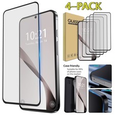 4Pcs For Google Pixel 10 Pro XL/10 Pro/10 Tempered Glass Screen Protector Saver
