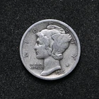 1916 Mercury Silver Dime (bb19228)