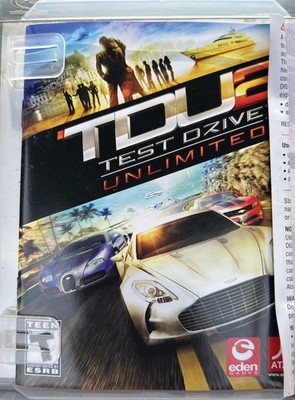 Test Drive Unlimited 2 - TDU2  - PS3 - Playstation 3 game complete with Booklet 